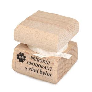 Přírodní krémový deodorant s vůní bylinek 15 - 50  ml