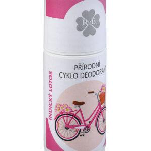 STYLOVÝ DÁMSKÝ CYKLO PŘÍRODNÍ DEODORANT INDICKÝ LOTOS
