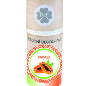 Přírodní tuhý deodorant PAPAYA 25 ml