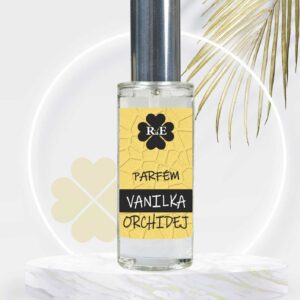 tekutý parfém Vanilka   orchidej - sklo  10 -30 ml