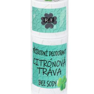 Přírodní deodorant BEZ SODY citrónová tráva - 25 ml