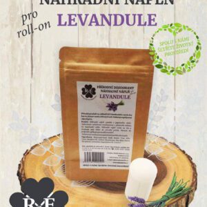 Náhradní náplň do přírodního deodorantu roll-on 22 g - Levandule