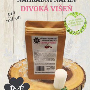 Náhradní náplň do přírodního deodorantu roll-on 22 g - Divoká višeň