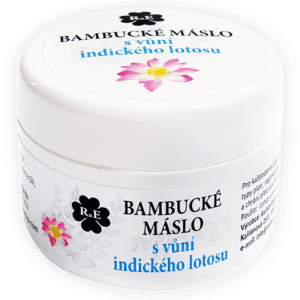 Bambucké tělové máslo s vůní indický lotos